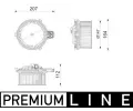 Vnit�n� ventil�tor&nbsp;MAHLE&nbsp;&dash;&nbsp;MAO AB 443 000P