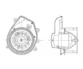 MAHLE Vnitn ventiltor MAO AB 54 000P, AB 54 000P