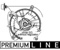 Vnitn ventiltor MAHLE ‐ MAO AB 65 000P