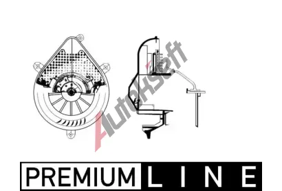 MAHLE Vnitřní ventilátor MAO AB 72 000P, AB 72 000P MAHLE Vnitřní ventilátor MAO AB 72 000P, AB 72 000P