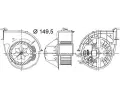 Vnitn ventiltor MAHLE ‐ MAO AB 83 000S