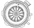 MAHLE Vnitn ventiltor MAO AB 89 000P, AB 89 000P