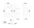MAHLE Regulace vnitn ventilace ‐ MAO ABR 118 000S