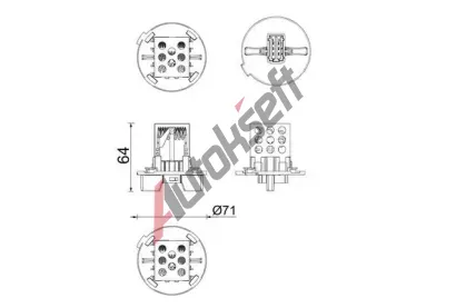 MAHLE Odpor vnitnho tlakovho ventiltoru MAO ABR 167 000P, ABR 167 000P