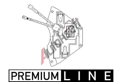 MAHLE Regulace vnitn ventilace MAO ABR 31 000P, ABR 31 000P