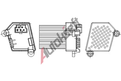 MAHLE Regulace vnitn ventilace MAO ABR 33 000S, ABR 33 000S