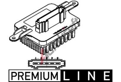 MAHLE Regulace vnitn ventilace MAO ABR 59 000P, ABR 59 000P