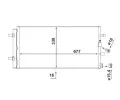 Kondenztor klimatizace MAHLE ‐ MAO AC 102 000S