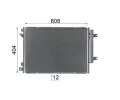 MAHLE Kondenztor klimatizace MAO AC 1025 000S, AC 1025 000S