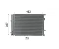 MAHLE Kondenztor klimatizace MAO AC 1055 000S, AC 1055 000S
