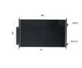 MAHLE Kondenz�tor klimatizace MAO AC 1099 000S, AC 1099 000S