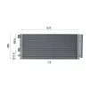MAHLE Kondenztor klimatizace MAO AC 1102 000S, AC 1102 000S