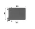MAHLE Kondenztor klimatizace MAO AC 1114 000S, AC 1114 000S