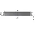 MAHLE Kondenztor klimatizace MAO AC 1126 000P, AC 1126 000P