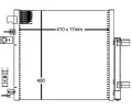 Kondenz�tor klimatizace&nbsp;MAHLE&nbsp;&dash;&nbsp;MAO AC 128 000S