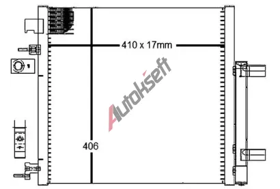 MAHLE Kondenzátor klimatizace MAO AC 128 000S, AC 128 000S MAHLE Kondenzátor klimatizace MAO AC 128 000S, AC 128 000S