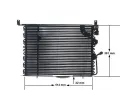 MAHLE Kondenztor klimatizace MAO AC 149 000S, AC 149 000S