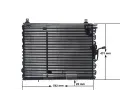 Kondenztor klimatizace MAHLE ‐ MAO AC 150 000S