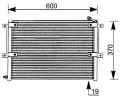 MAHLE Kondenztor klimatizace MAO AC 171 000P, AC 171 000P