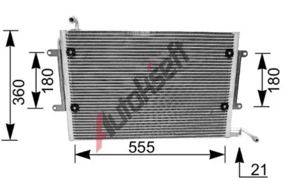 MAHLE Kondenztor klimatizace MAO AC 172 000S, AC 172 000S
