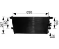 Kondenztor klimatizace MAHLE ‐ MAO AC 217 000S