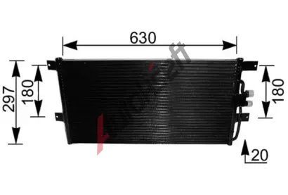 MAHLE Kondenztor klimatizace MAO AC 217 000S, AC 217 000S
