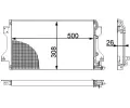 MAHLE Kondenzátor klimatizace MAO AC 239 000P, AC 239 000P