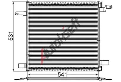 MAHLE Kondenztor klimatizace MAO AC 259 001S, AC 259 001S