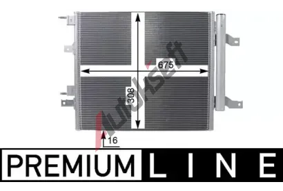 MAHLE Kondenzátor klimatizace MAO AC 268 000P, AC 268 000P MAHLE Kondenzátor klimatizace MAO AC 268 000P, AC 268 000P