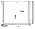 Kondenztor klimatizace MAHLE ‐ MAO AC 269 000P