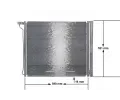 MAHLE Kondenztor klimatizace MAO AC 269 000S, AC 269 000S