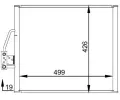 Kondenztor klimatizace MAHLE ‐ MAO AC 277 000S