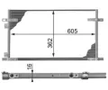 MAHLE Kondenztor klimatizace MAO AC 278 000P, AC 278 000P