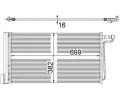 Kondenztor klimatizace MAHLE ‐ MAO AC 29 000S