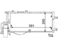 Kondenztor klimatizace MAHLE ‐ MAO AC 309 001S