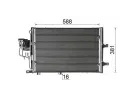 MAHLE Kondenztor klimatizace MAO AC 310 000S, AC 310 000S