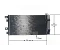 MAHLE Kondenztor klimatizace MAO AC 312 001S, AC 312 001S