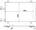 Kondenztor klimatizace MAHLE ‐ MAO AC 315 000S