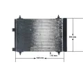 MAHLE Kondenztor klimatizace MAO AC 315 000S, AC 315 000S