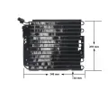Kondenztor klimatizace MAHLE ‐ MAO AC 316 000S