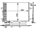MAHLE Kondenztor klimatizace MAO AC 318 000P, AC 318 000P