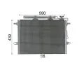 MAHLE Kondenztor klimatizace MAO AC 318 000P, AC 318 000P
