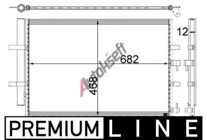 MAHLE Kondenzátor klimatizace MAO AC 32 000P, AC 32 000P MAHLE Kondenzátor klimatizace MAO AC 32 000P, AC 32 000P