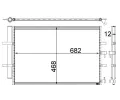 MAHLE Kondenzátor klimatizace MAO AC 32 000P, AC 32 000P