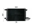 MAHLE Kondenztor klimatizace MAO AC 324 000S, AC 324 000S