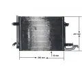 Kondenztor klimatizace MAHLE ‐ MAO AC 325 000S