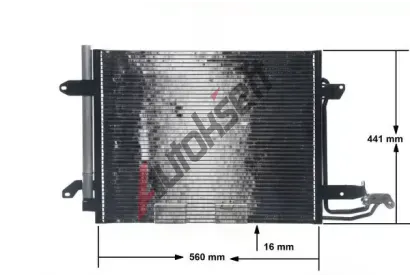 MAHLE Kondenztor klimatizace MAO AC 325 000S, AC 325 000S