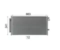 MAHLE Kondenztor klimatizace MAO AC 33 000S, AC 33 000S