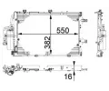 MAHLE Kondenztor klimatizace MAO AC 335 000P, AC 335 000P