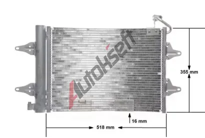 MAHLE Kondenztor klimatizace MAO AC 359 000S, AC 359 000S